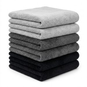 Microfiber Towel Pack (6 Pieces)