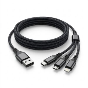 3-in-1 Car Charging Cable